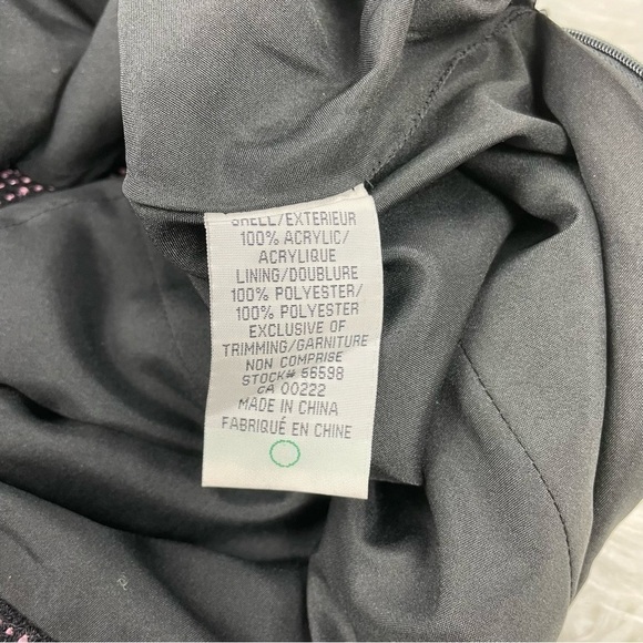 VINTAGE Vanity Fair Tweed Skirt Suit Pink And Black - Picture 16 of 16